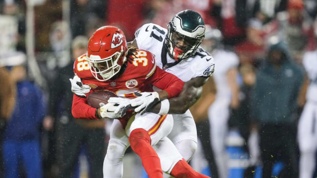 Kansas City Chiefs cornerback L'Jarius Sneed.
